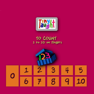 Tiny Taught to count 1-10