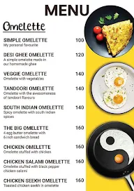 The Golden Yolk menu 1