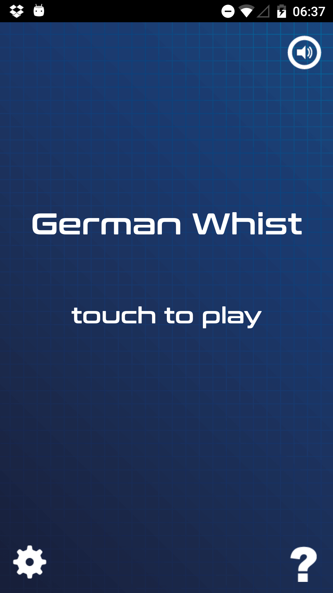 Android application German Whist screenshort