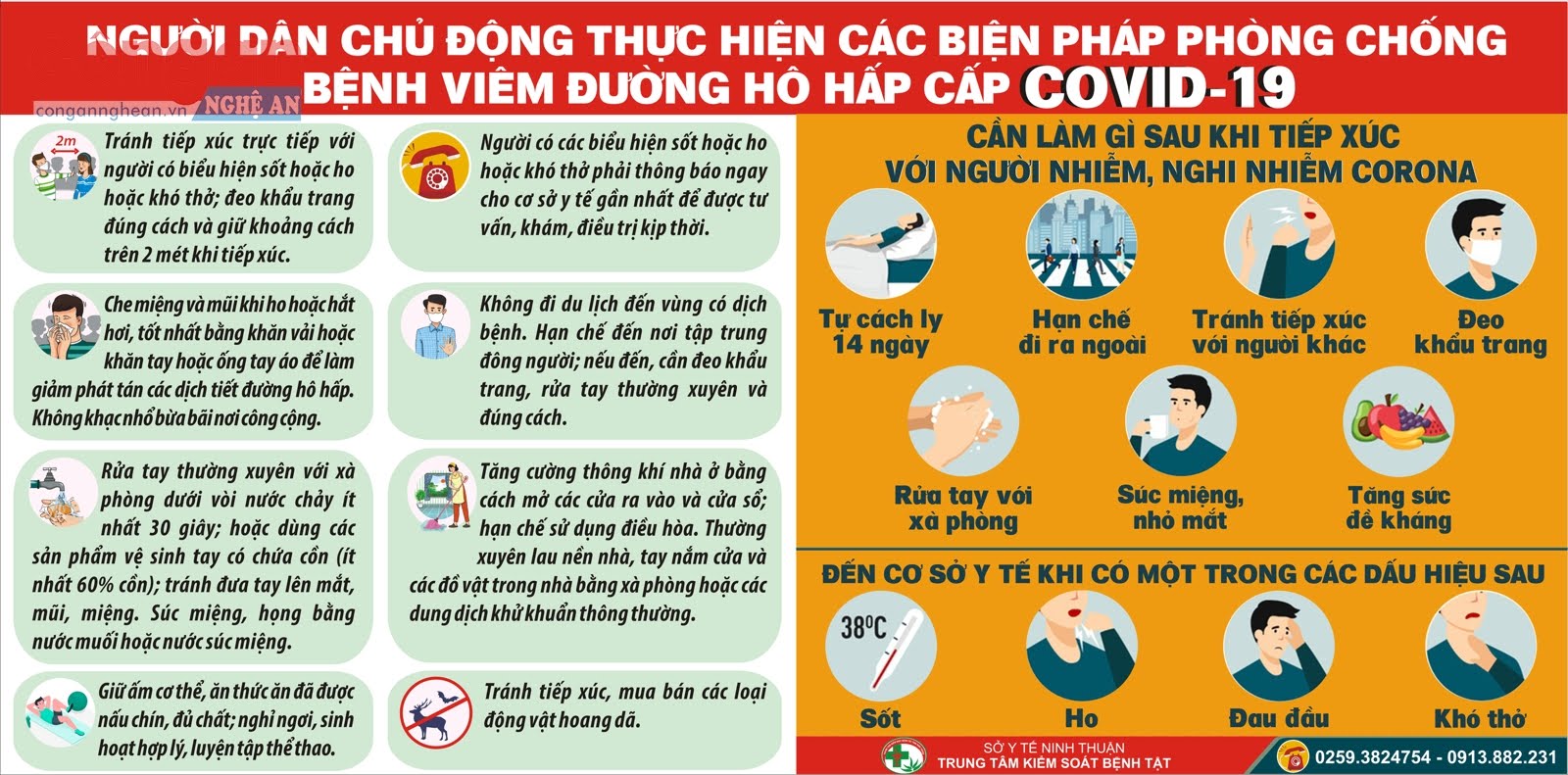 Người dân cần chủ động thực hiện các giải pháp bảo vệ sức khỏe cho chính mình và người thân