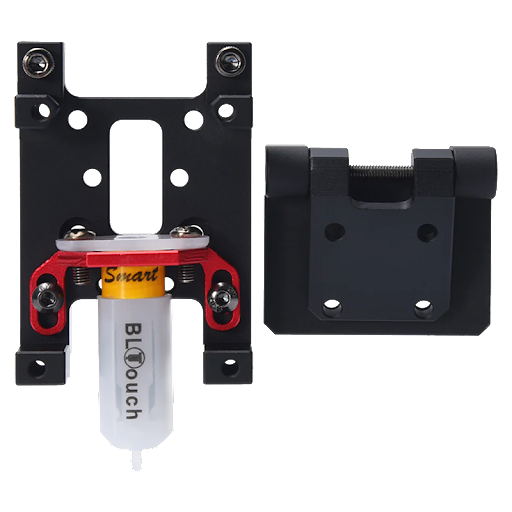 X-Carraige Parts Assembled using LDO Voron 2.4 CNC Aluminum 3D Printer Parts and a BL Touch that