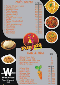 What A Food menu 1