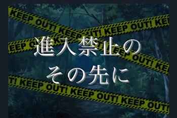 進入禁止のその先に