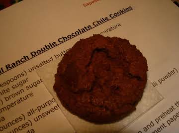 Spring Hill Ranch's Chile Double Chocolate Cookies