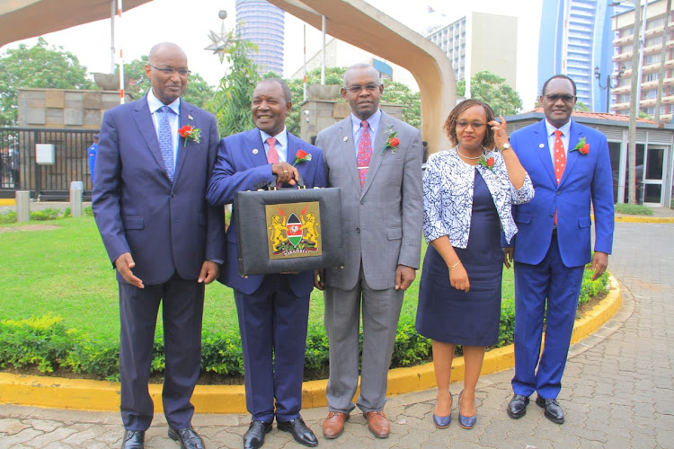 Treasury CS Njuguna Ndung'u among other leaders ahead of Budget Reading on June 15.