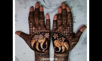 Shiva Mehandi art