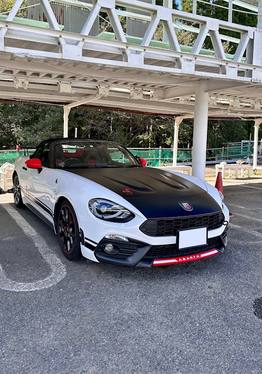 124スパイダーのアバルト124スパイダー・アバルト・サーキット・走行会・ナリタモーターランドに関するカスタム事例の投稿画像1枚目