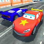 Cover Image of Télécharger Super Kids Car Racing In Traffic 1.5 APK