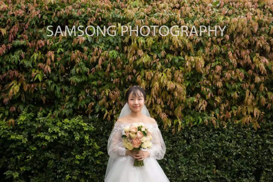 Bryllupsfotograf Sam Song (samsong). Bilde av 16 august 2019