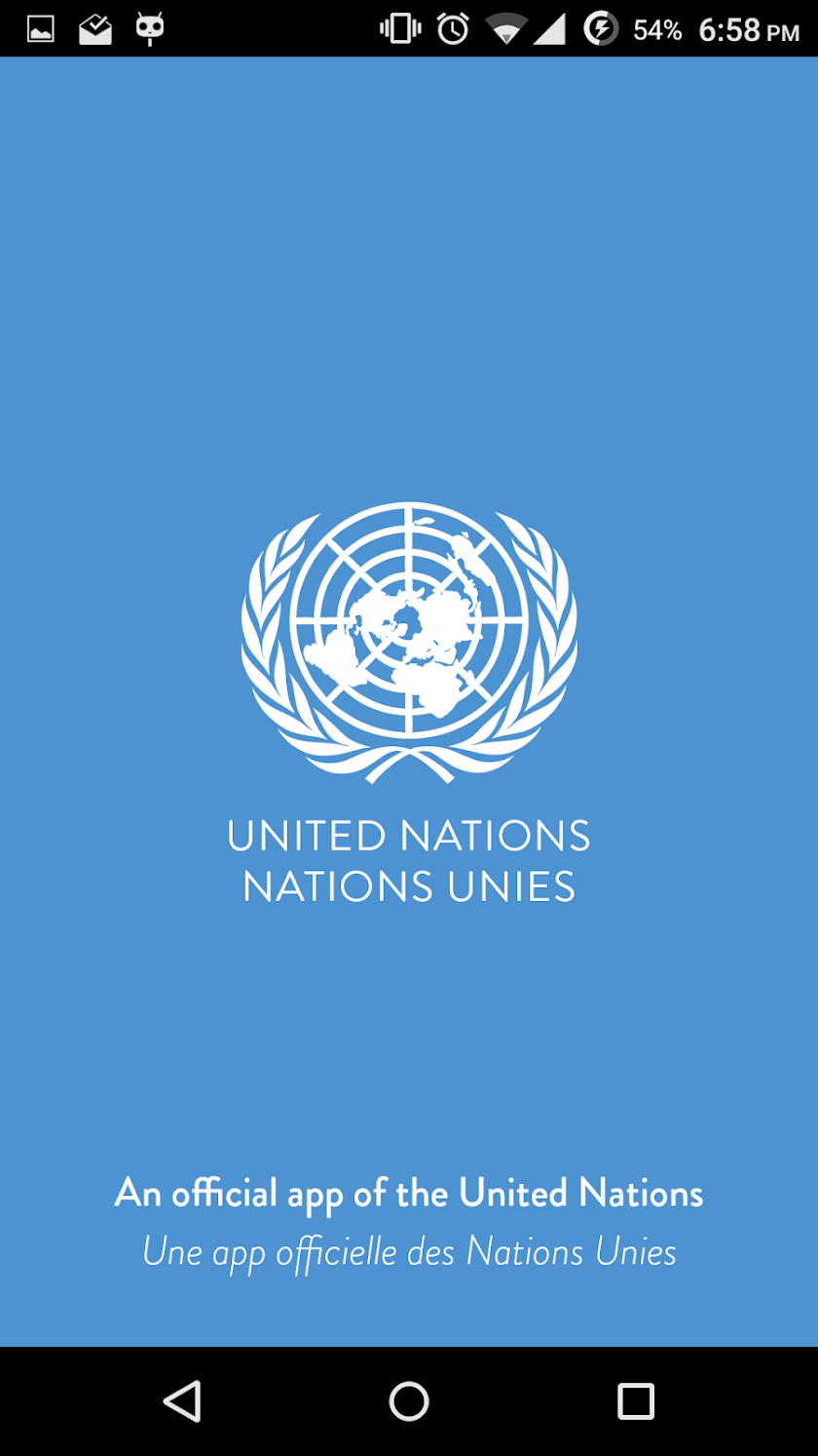 Charter of the United Nations Screen 1