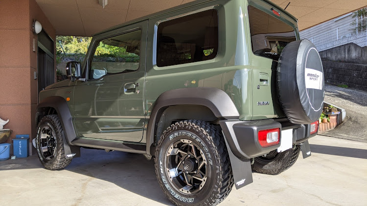 ジムニーシエラの目指せPickUpCars・福山・オフ会・洗車・点検に関するカスタム事例の投稿画像1枚目