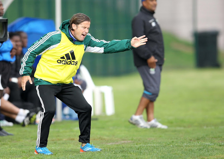 Roger Palmgren during the Telkom Knockout match between AmaZulu and Platinum Stars at Sugar Ray Xulu Stadium on October 21, 2012 in Durban, South Africa.