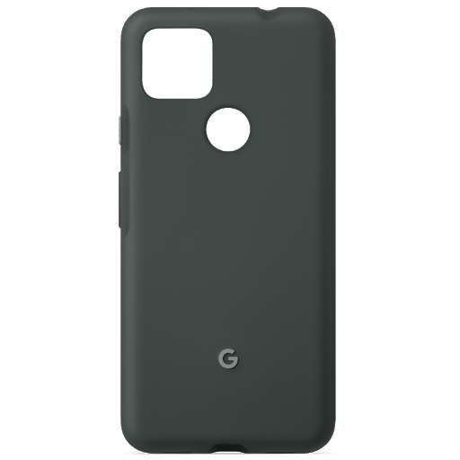 Image of Google Pixel 5a (5G) Case in Black Moss color.