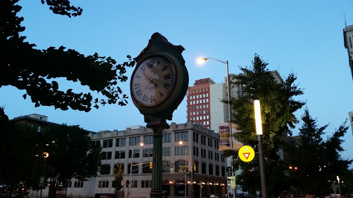 Clock on a Pole