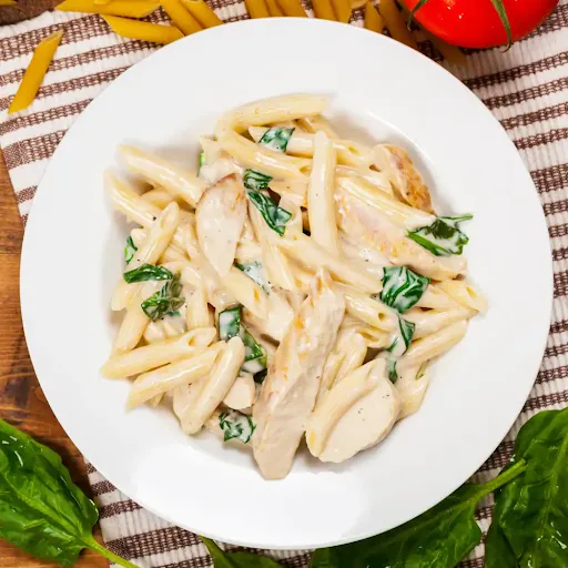 White Sauce Non Veg Pasta