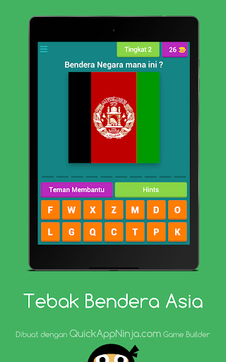 Tebak Bendera Asia