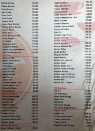 M.V.R Bar & Family Restaurant menu 2