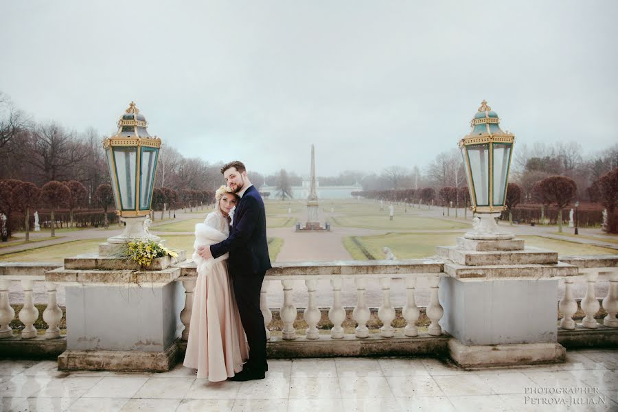 Fotógrafo de bodas Yuliya Petrova (petrovajulian). Foto del 7 de mayo 2018