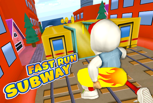 3D Kids Train Rush Run Dash