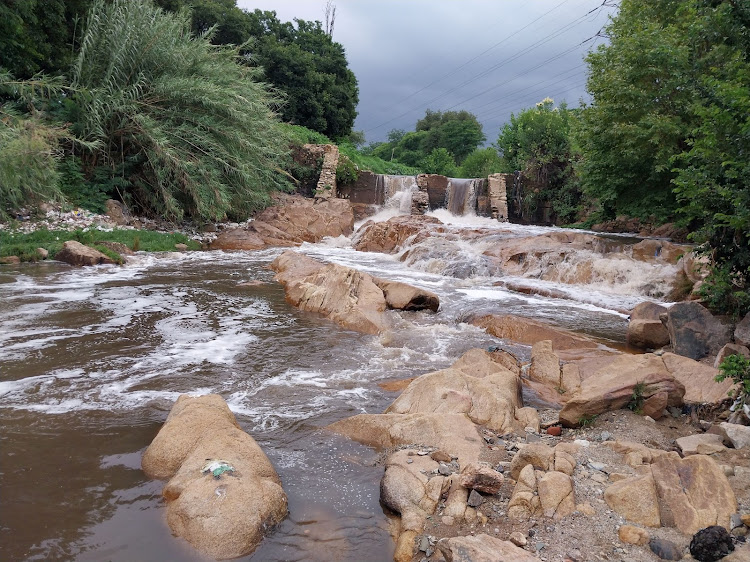 The section of the river where the baptism is believed to have taken place.