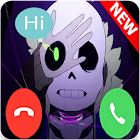 Scary Skeleton Sans: Fake Video Call Simulator 4.0