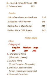 Dazel's Cafe menu 7