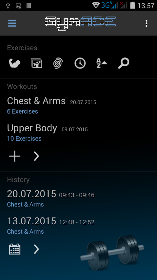    GymACE Pro: Workout & Body Log- screenshot  