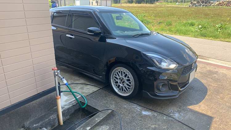 スイフトスポーツの洗車に関するカスタム事例の投稿画像1枚目