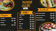 Hazel Cafe menu 2