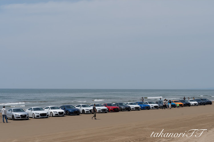 TT クーペのAUDI TT MEETING IN CHIRIHAMA・千里浜なぎさドライブウェイ・来てくれてありがとう・北陸の愉快な仲間たち・T-FACTORYに関するカスタム事例の投稿画像18枚目
