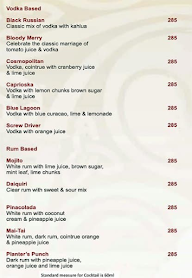 The Woods menu 3