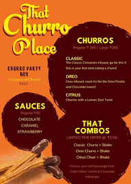 That Churro Place By Cravings Kitchen menu 1