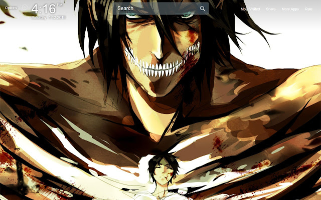 Shingeki No Kyojin Wallpapers New Tab Theme