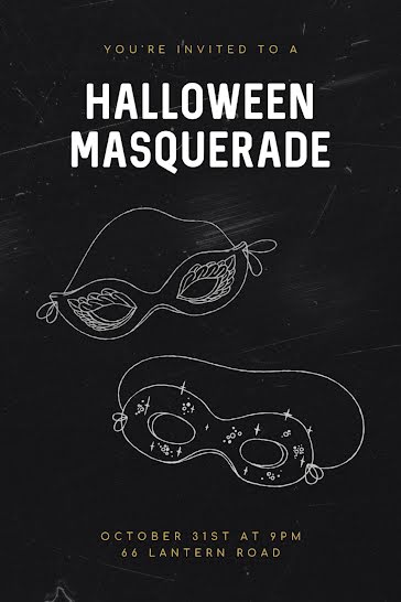 Halloween Masquerade - Halloween template