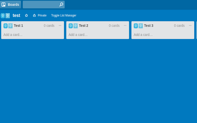 Trello Lists Manager Preview image 0