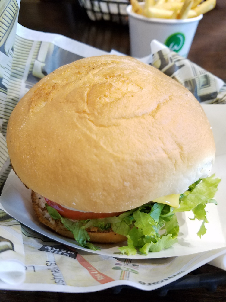 Crispy Chicken Ranch Sandwich Wahlburgers