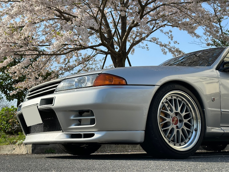 スカイライン GT-Rのいつもイイね＆コメントありがとうございます🙇‍♀️🍀・4月もよろしくお願い致します🌸・⭕️⭕️テール軍団😎👍・サクラと愛車・桜とコラボに関するカスタム事例の投稿画像16枚目