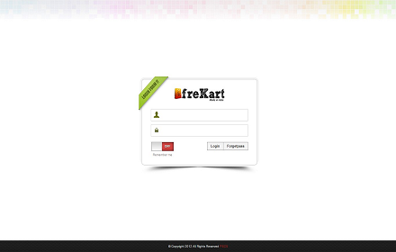 frekart Admin Panel Manage Multi Website Preview image 0