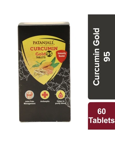 Patanjali Curcumin Gold 95 Tablet - 33 gm