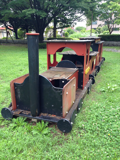 西根西第一児童公園のSL遊具