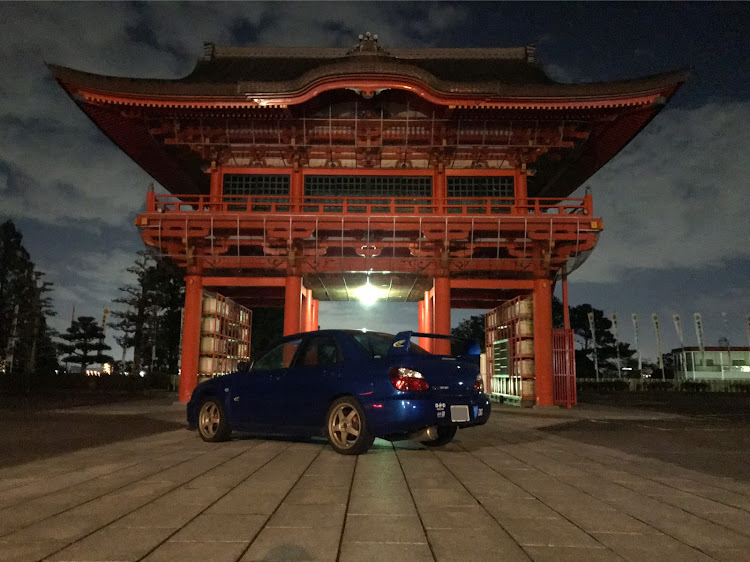 インプレッサ WRXの愛車撮影・成田山・友達とコラボに関するカスタム事例の投稿画像2枚目