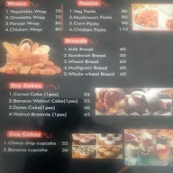 Friends Cafe menu 1