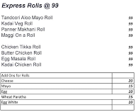 Tandoori Combo Co menu 3