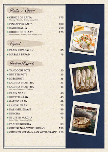 Radius menu 