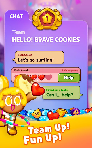 Hello! Brave Cookies (Cookie Run Match 3) screenshots 11