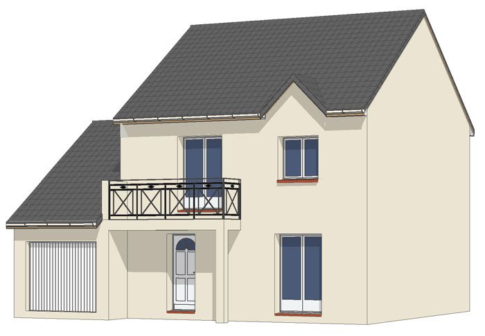 Vente maison  100 m² à Ellon (14250), 200 600 €