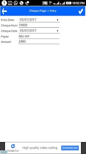 Cheque Book : Printing - náhled