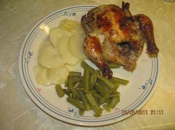 Juicy Cornish Game Hens