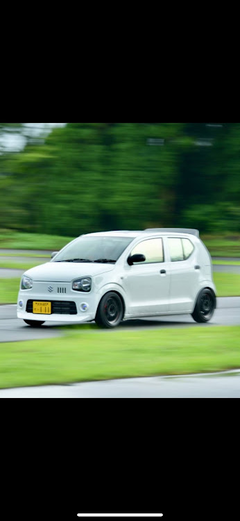 アルトのオフ会・一本クヌギスピードウェイに関するカスタム事例の投稿画像1枚目