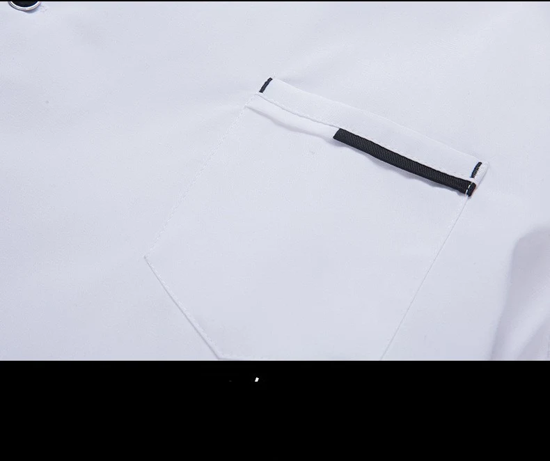 Camisetas de manga corta finas y transpirables para la cocina trasera, frescas y cómodas en el trabajo diario.